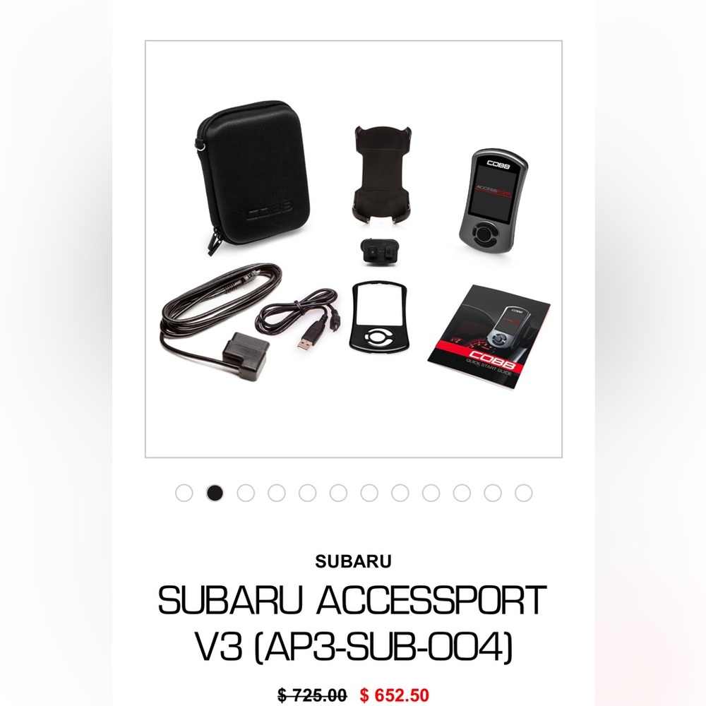 Accessport V3 (AP3-SUB-004) Black